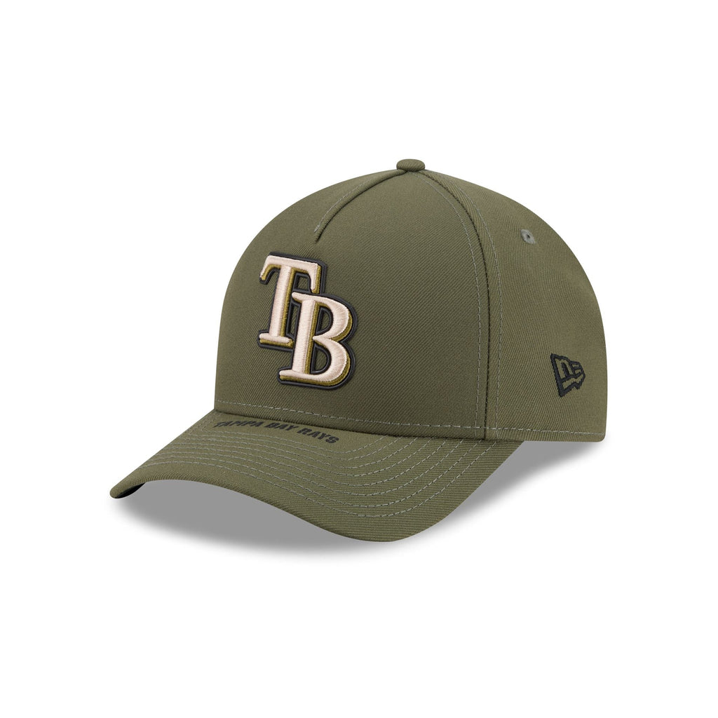 Tampa Bay Rays Armed Forces Day 2026 9FORTY M-Crown A-Frame Snapback Hat - Image 3