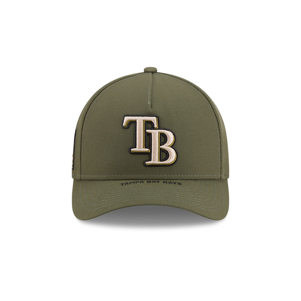 Tampa Bay Rays Armed Forces Day 2026 9FORTY M-Crown A-Frame Snapback Hat - Image 2