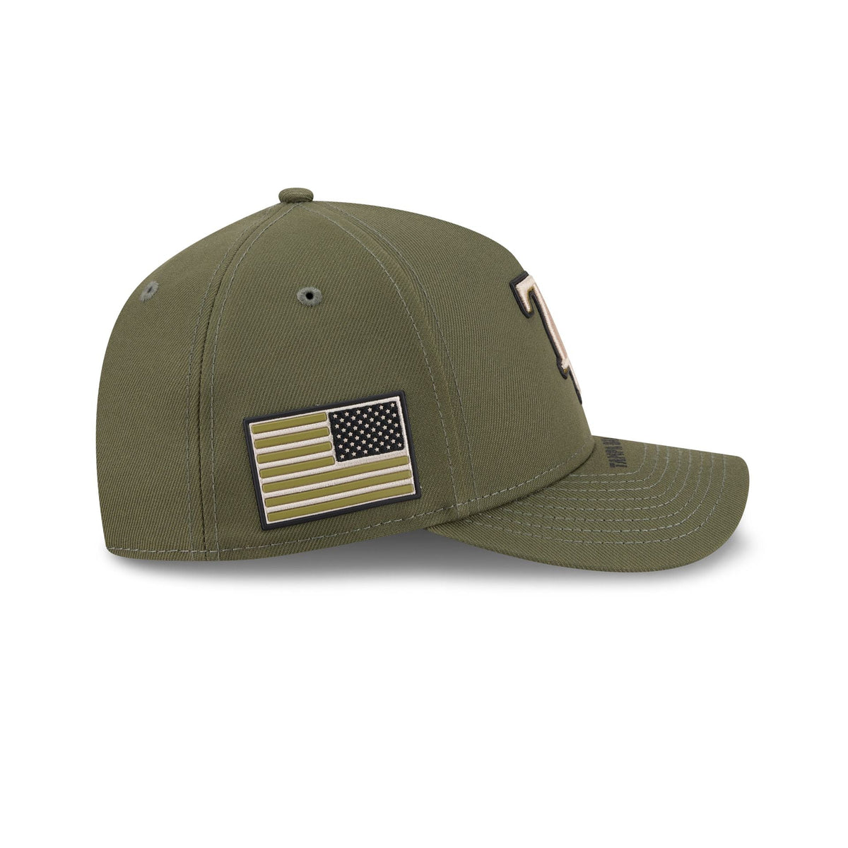 Tampa Bay Rays Armed Forces Day 2026 9FORTY M-Crown A-Frame Snapback Hat - Image 4