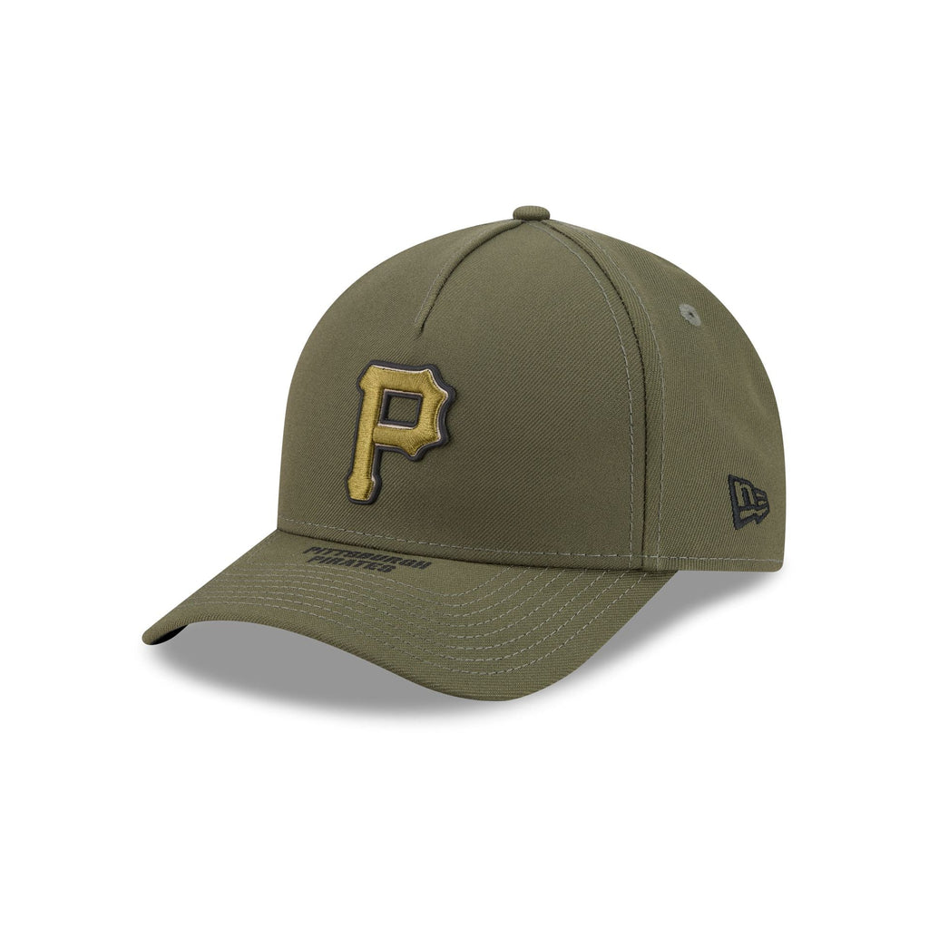 Pittsburgh Pirates Armed Forces Day 2026 9FORTY M-Crown A-Frame Snapback Hat - Image 3