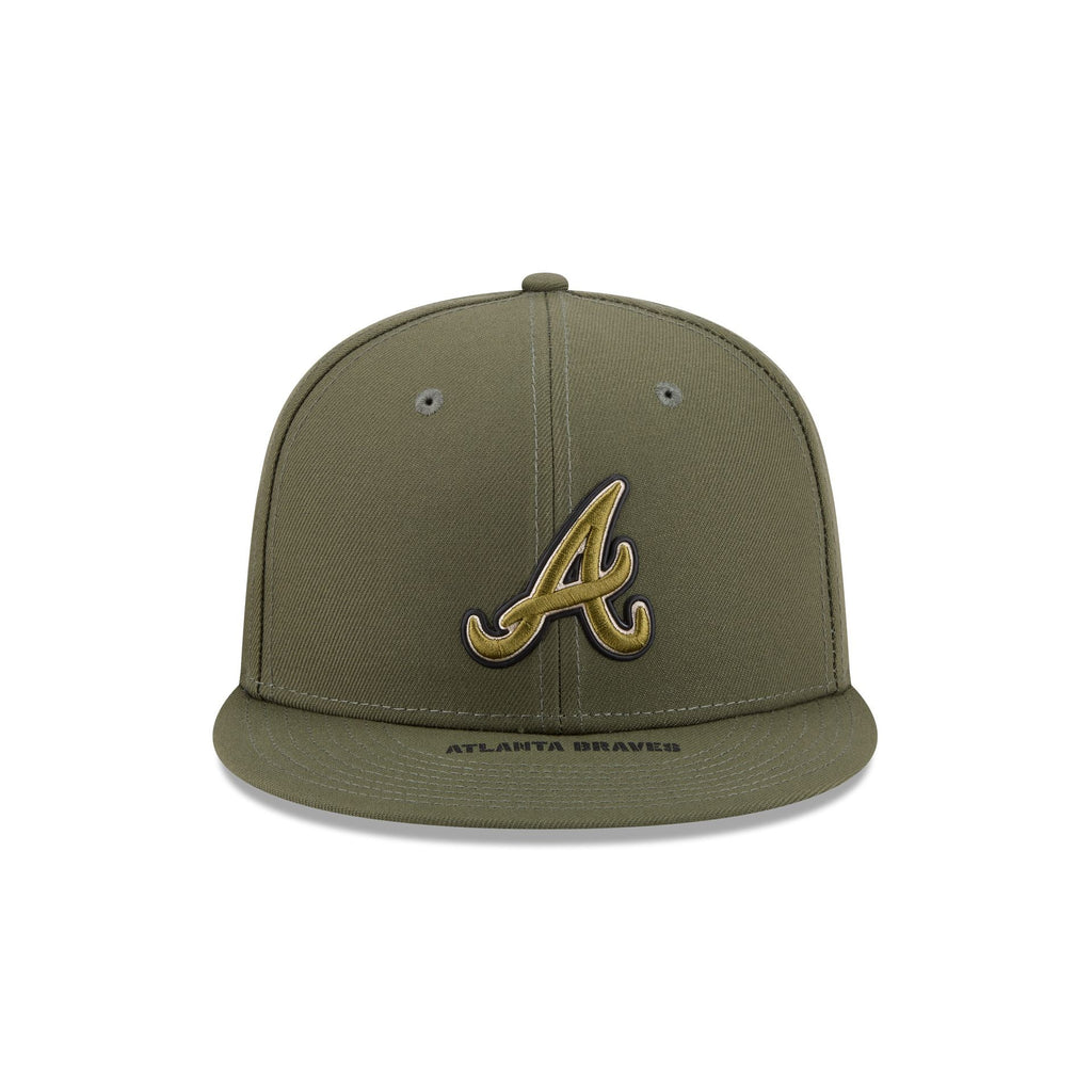 Atlanta Braves Armed Forces Day 2026 9FIFTY Snapback Hat - Image 2
