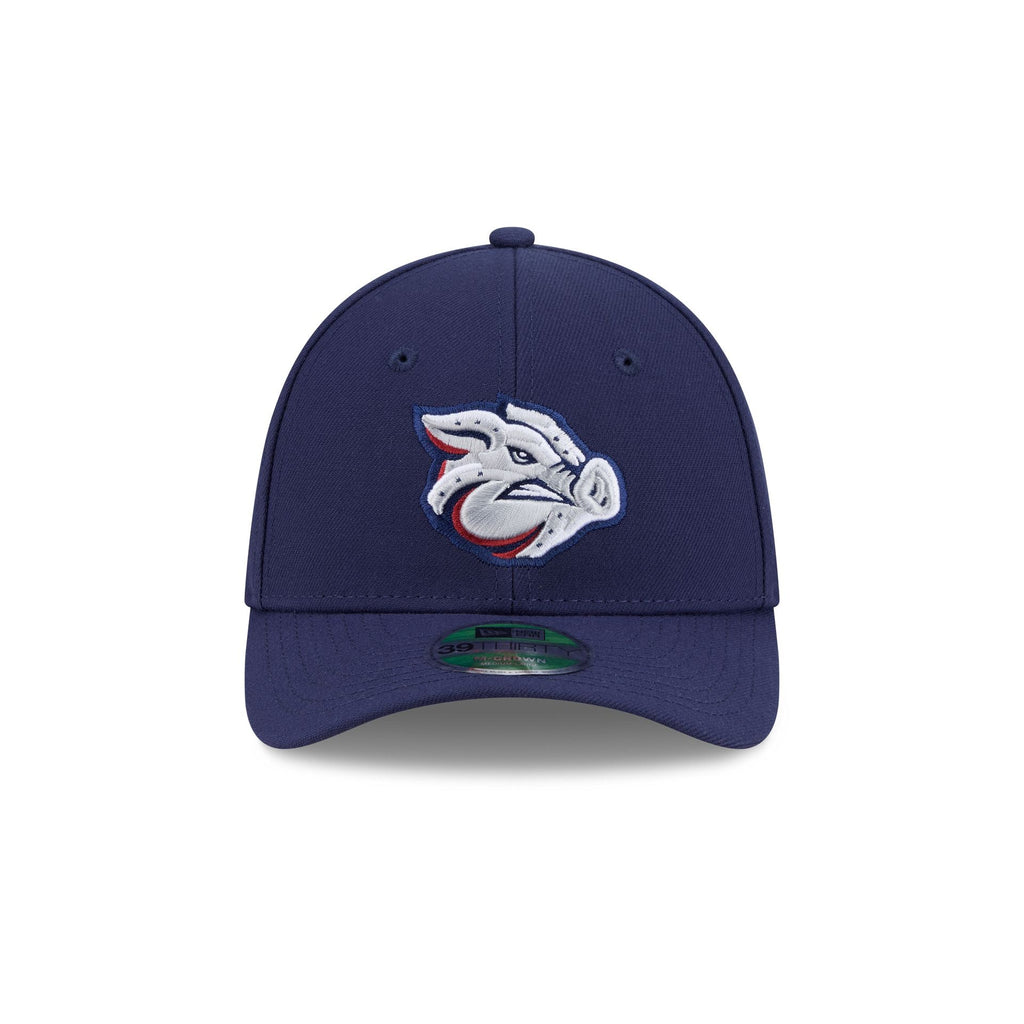 Lehigh Valley IronPigs Authentic Collection Player Replica 39THIRTY M-Crown Stretch Fit Hat - Image 2