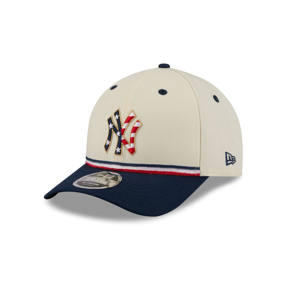 New York Yankees Independence Day 2026 9FORTY M-Crown Snapback Hat - Image 3