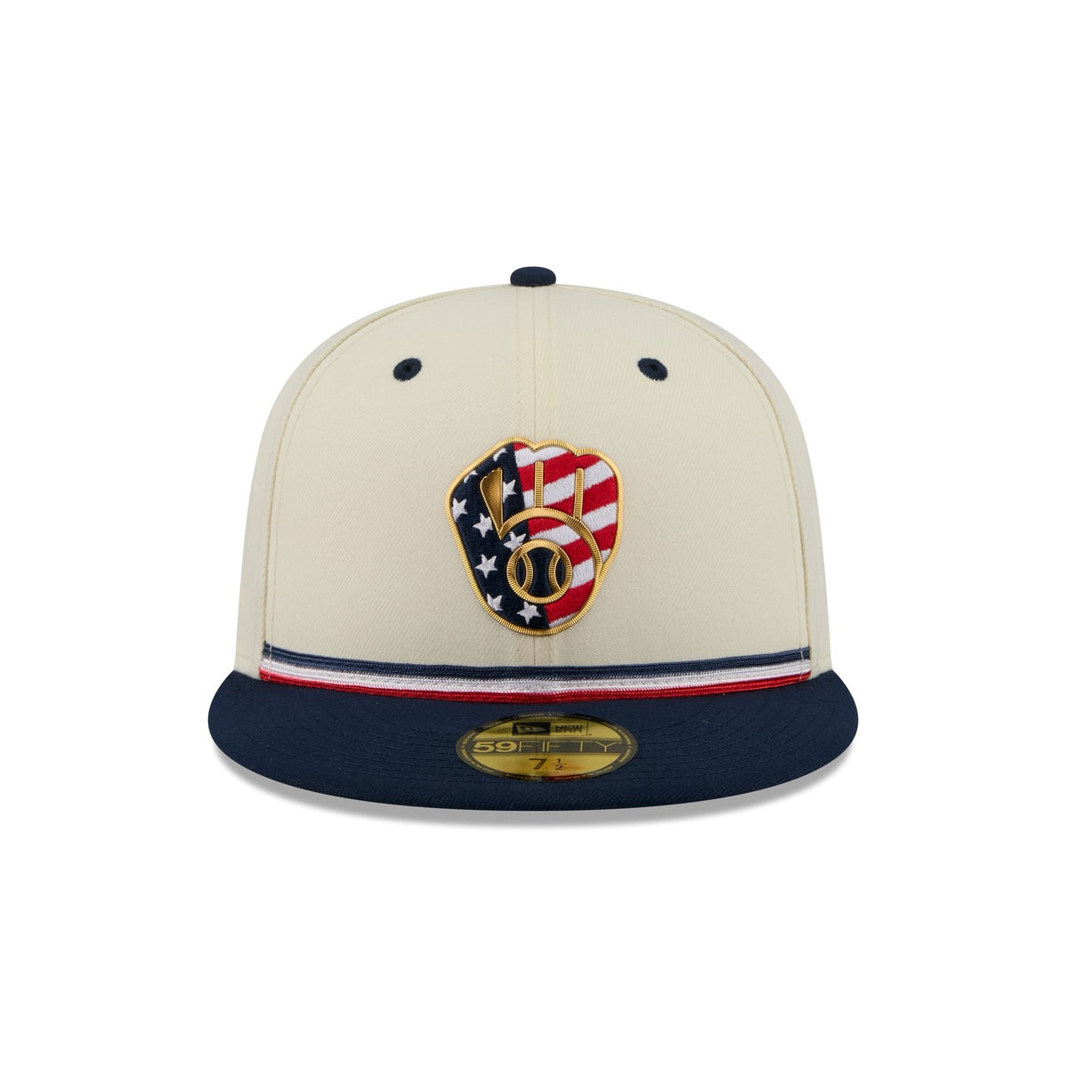 Milwaukee Brewers Independence Day 2026 59FIFTY Fitted Hat - Image 2