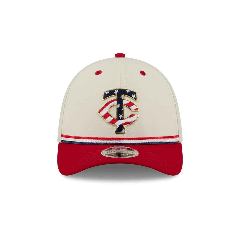 Minnesota Twins Independence Day 2026 39THIRTY M-Crown Stretch Fit Hat - Image 2