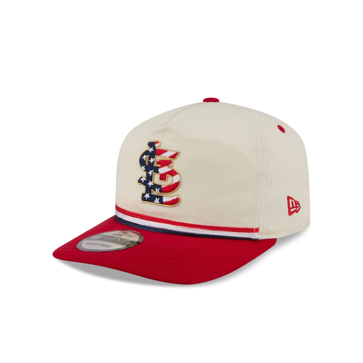St. Louis Cardinals Independence Day 2026 19TWENTY Snapback Hat - Image 3