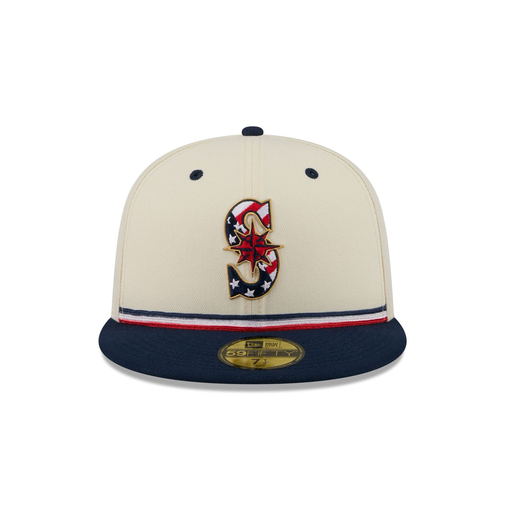 Seattle Mariners Independence Day 2026 59FIFTY Fitted Hat - Image 2
