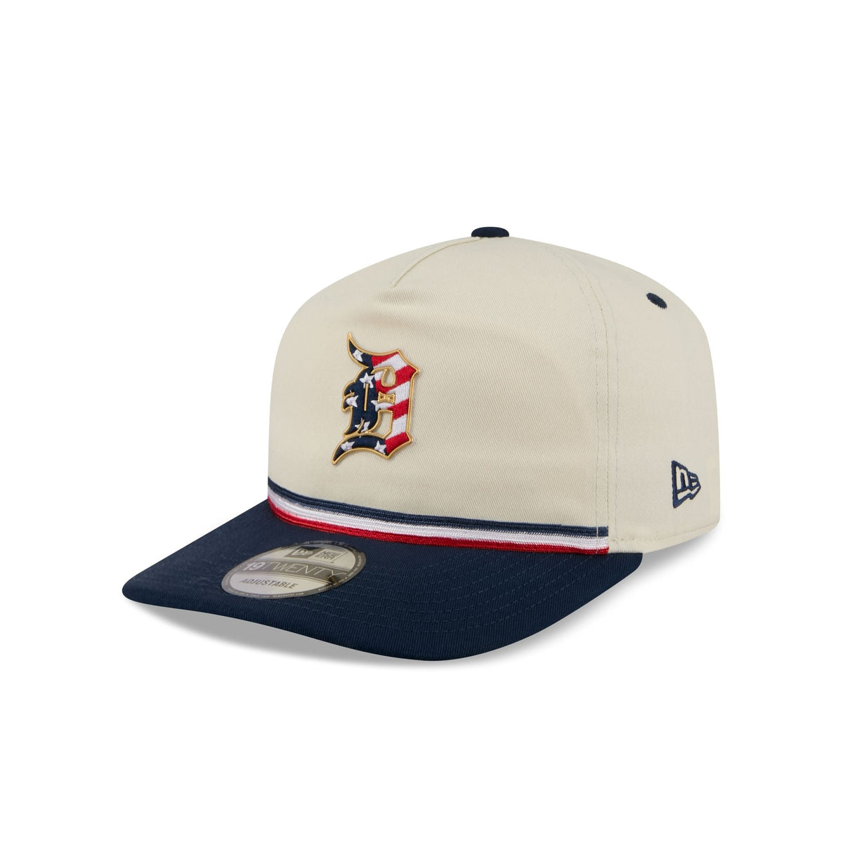 Detroit Tigers Independence Day 2026 19TWENTY Snapback Hat - Image 3