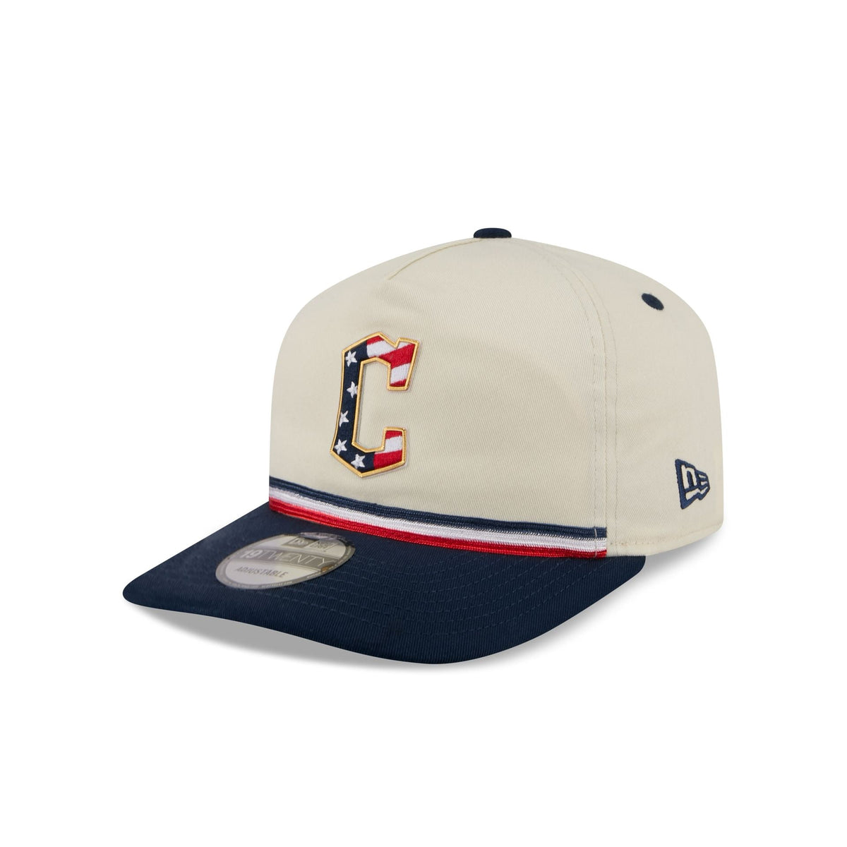 Cleveland Guardians Independence Day 2026 19TWENTY Snapback Hat - Image 3