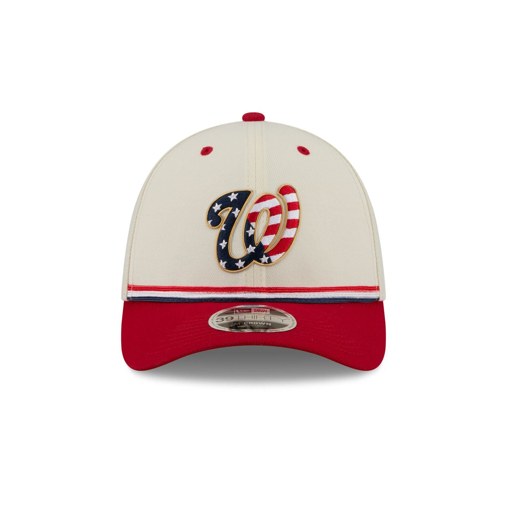 Washington Nationals Independence Day 2026 39THIRTY M-Crown Stretch Fit Hat - Image 2