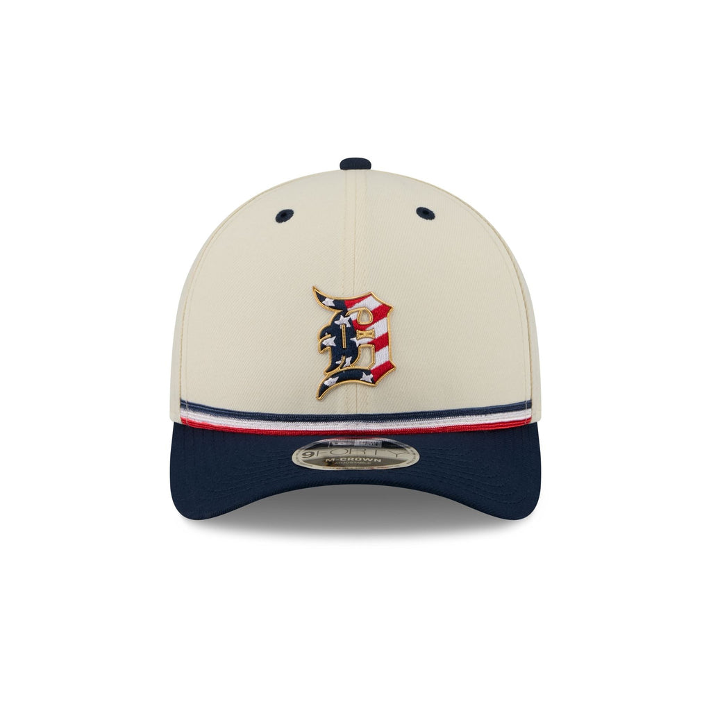 Detroit Tigers Independence Day 2026 9FORTY M-Crown Snapback Hat - Image 2
