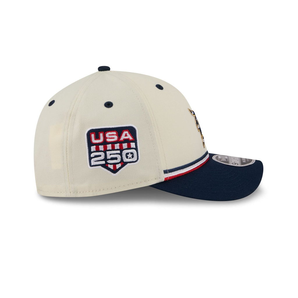 Detroit Tigers Independence Day 2026 9FORTY M-Crown Snapback Hat - Image 4