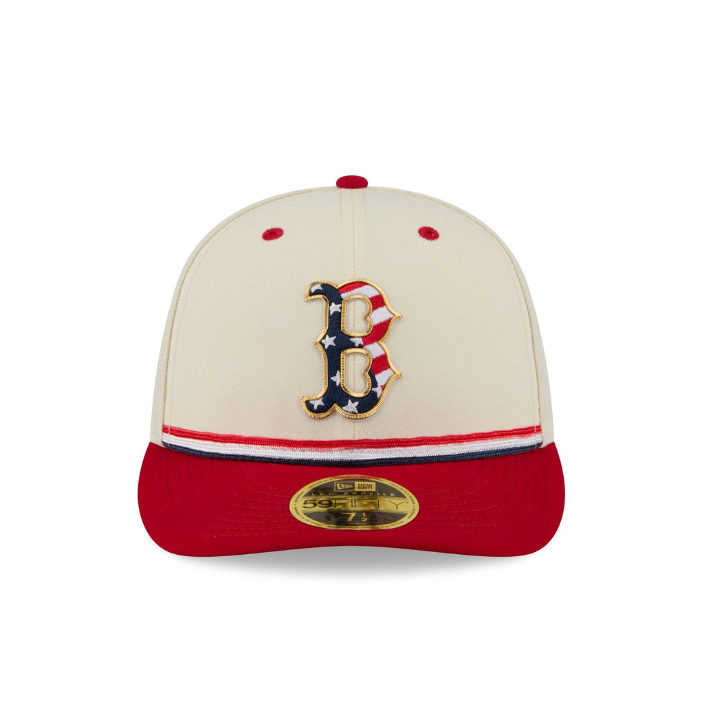 Boston Red Sox Independence Day 2026 Low Profile 59FIFTY Fitted Hat - Image 2