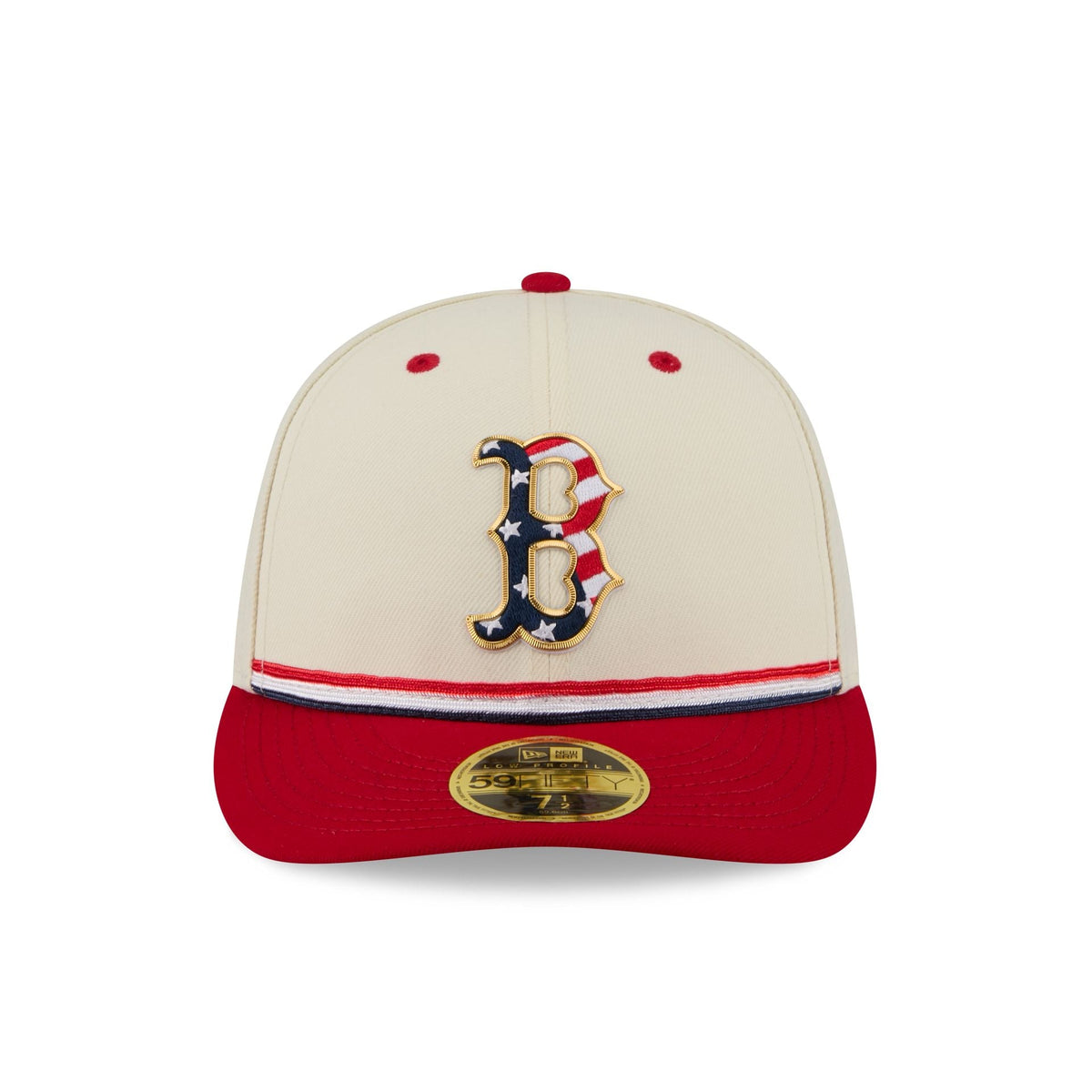 Boston Red Sox Independence Day 2026 Low Profile 59FIFTY Fitted Hat - Image 2