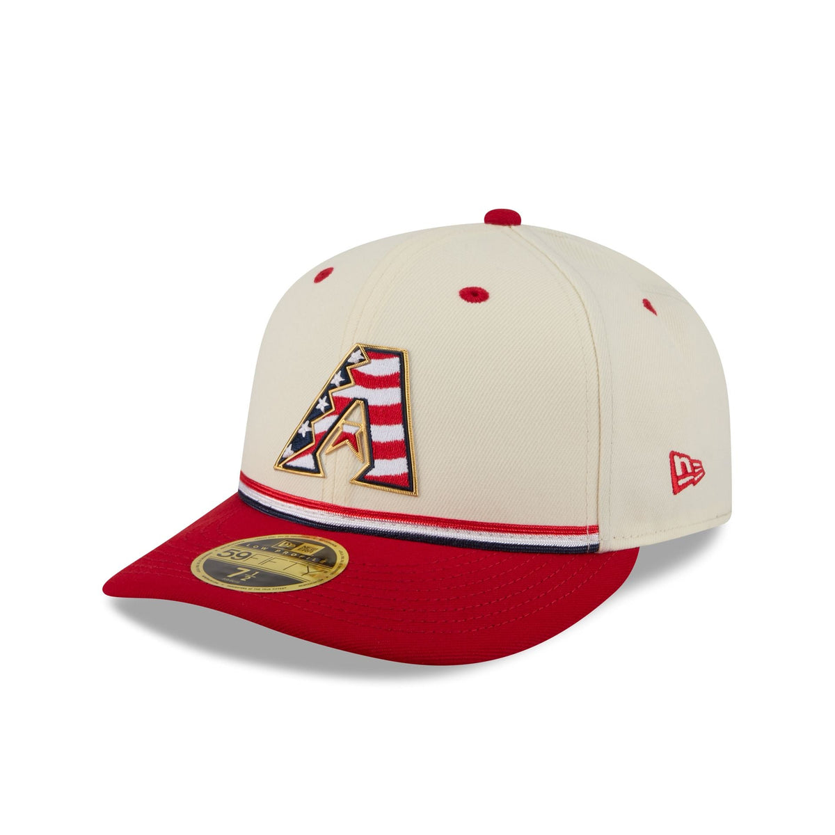 Arizona Diamondbacks Independence Day 2026 Low Profile 59FIFTY Fitted Hat - Image 3