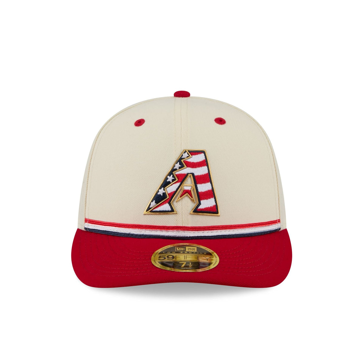 Arizona Diamondbacks Independence Day 2026 Low Profile 59FIFTY Fitted Hat - Image 2
