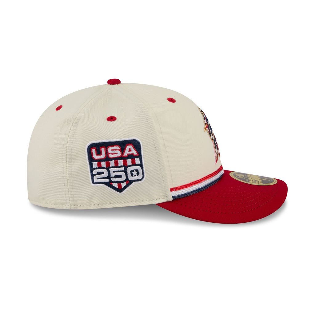 Miami Marlins Independence Day 2026 Low Profile 59FIFTY Fitted Hat - Image 4