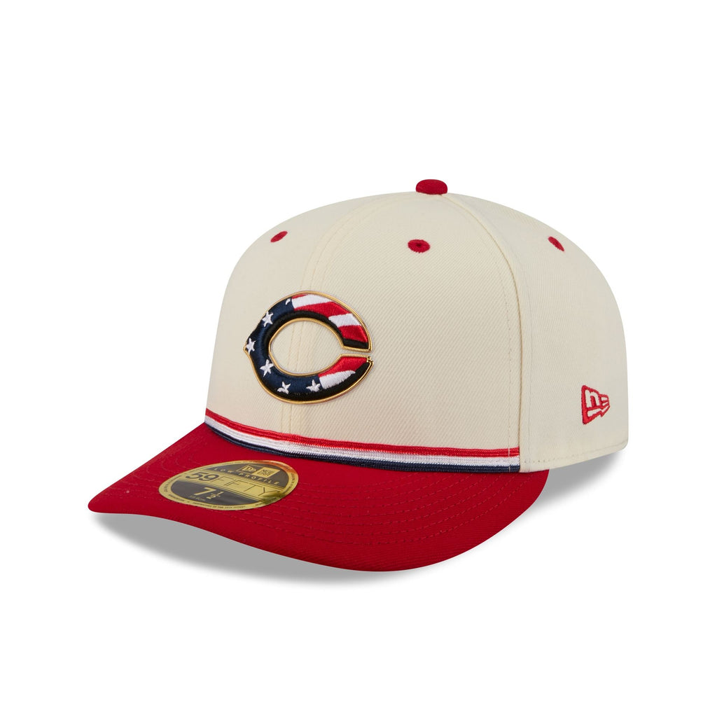 Cincinnati Reds Independence Day 2026 Low Profile 59FIFTY Fitted Hat - Image 3