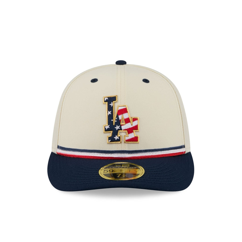 Los Angeles Dodgers Independence Day 2026 Low Profile 59FIFTY Fitted Hat - Image 2