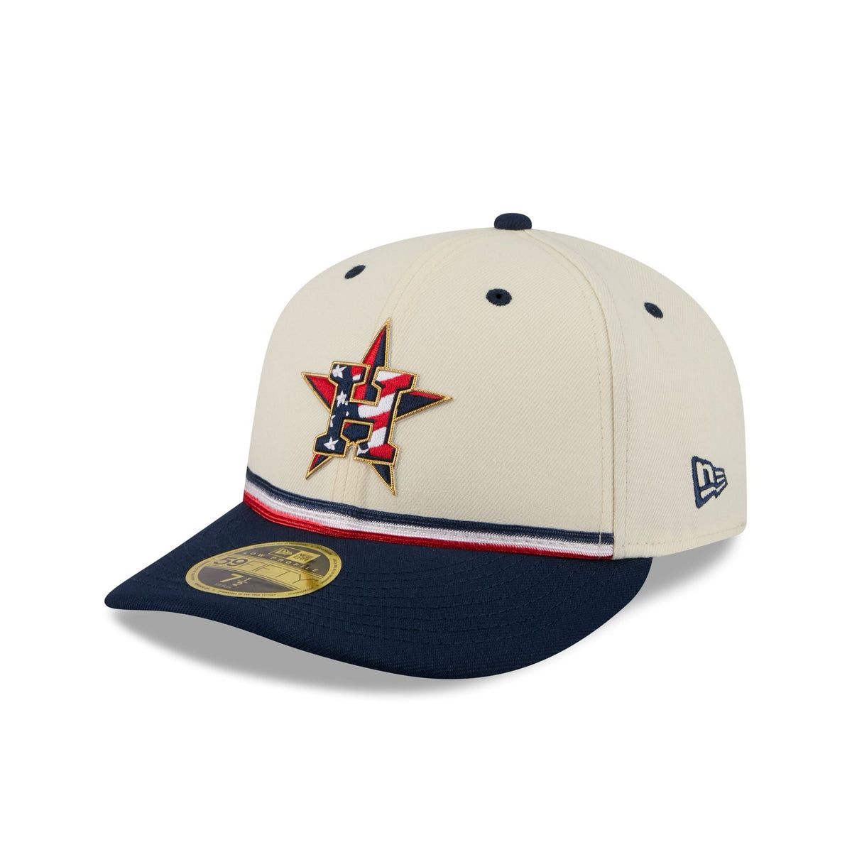 Houston Astros Independence Day 2026 Low Profile 59FIFTY Fitted Hat - Image 3