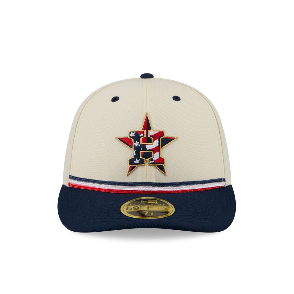 Houston Astros Independence Day 2026 Low Profile 59FIFTY Fitted Hat - Image 2
