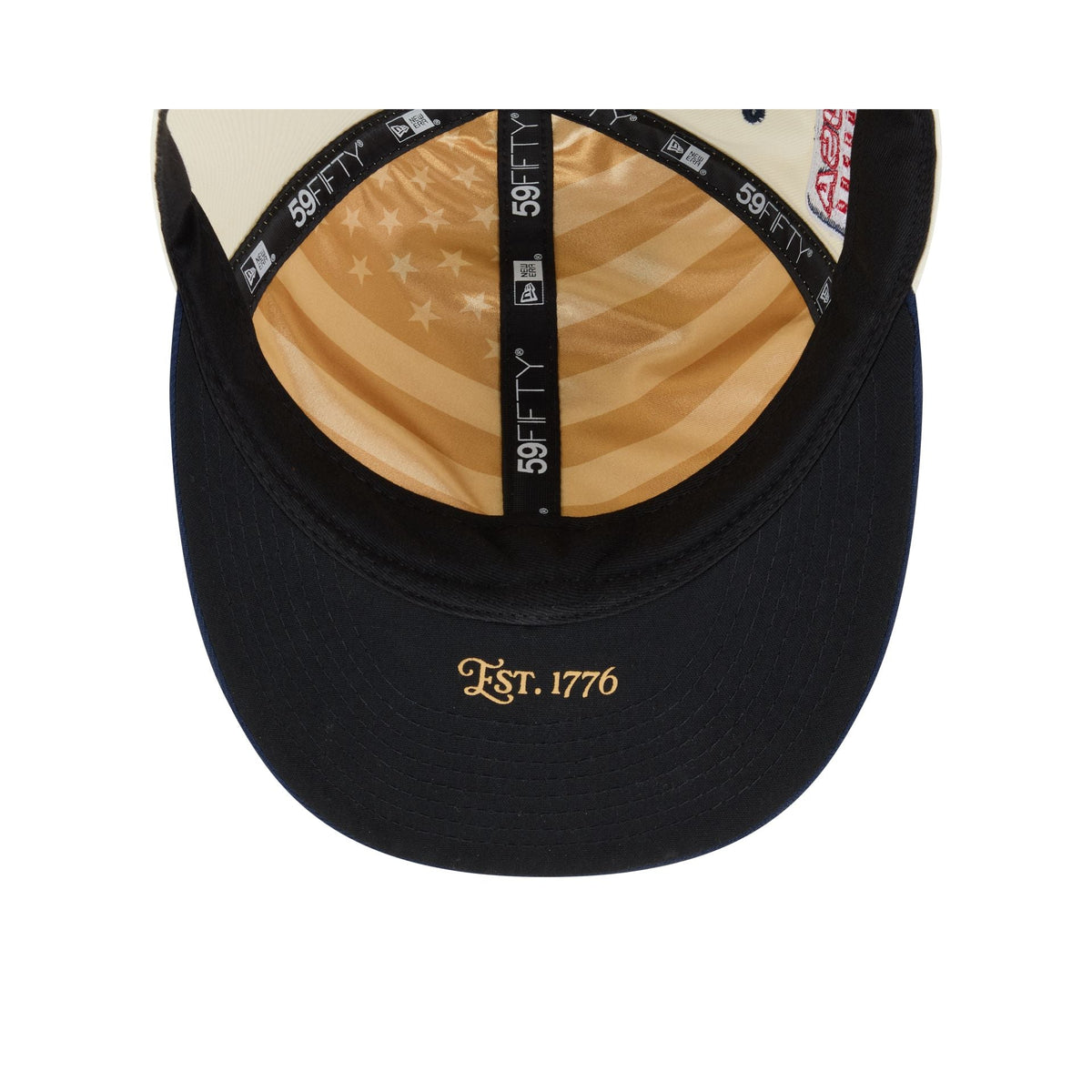 Atlanta Braves Independence Day 2026 Low Profile 59FIFTY Fitted Hat - Image 7