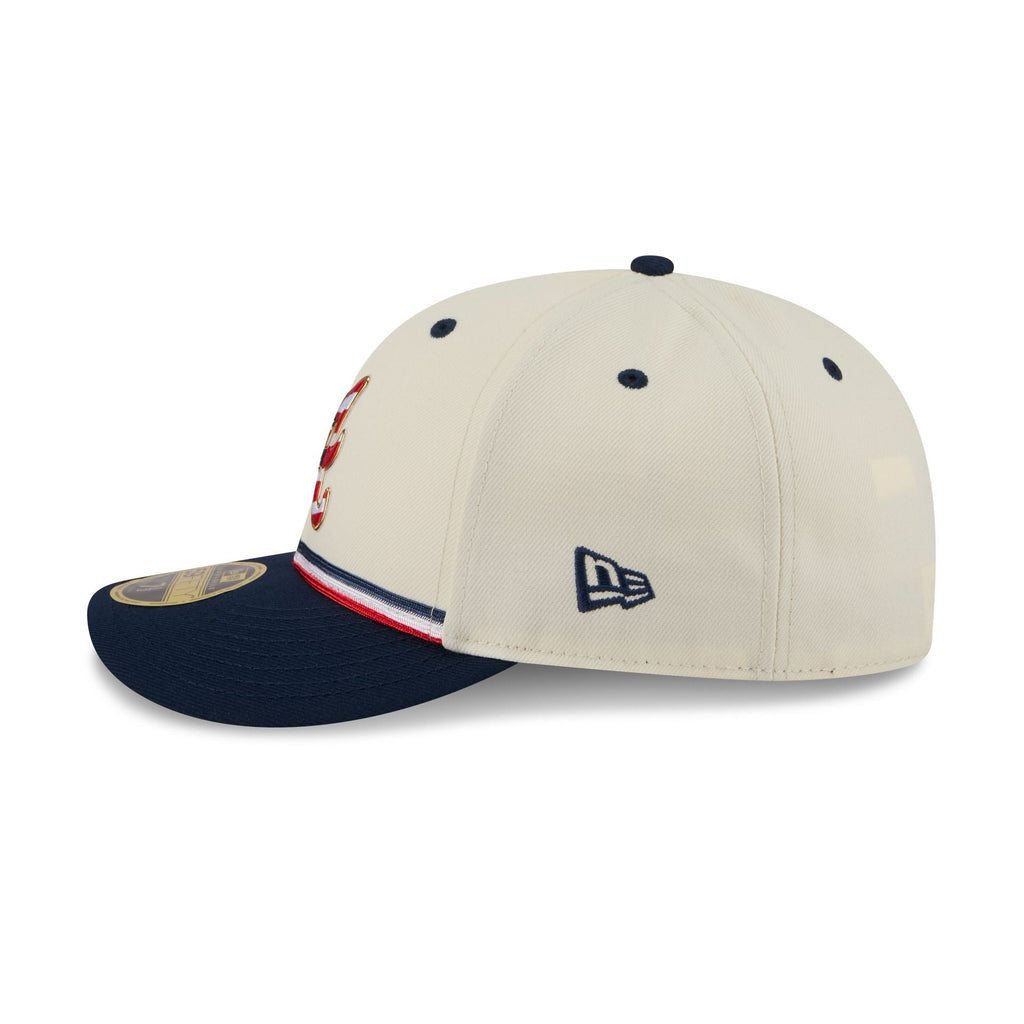 Atlanta Braves Independence Day 2026 Low Profile 59FIFTY Fitted Hat - Image 5