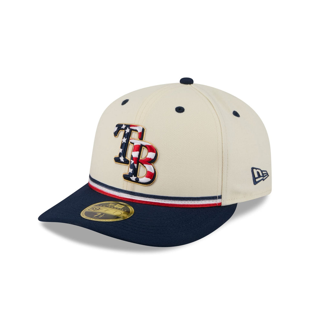 Tampa Bay Rays Independence Day 2026 Low Profile 59FIFTY Fitted Hat - Image 3