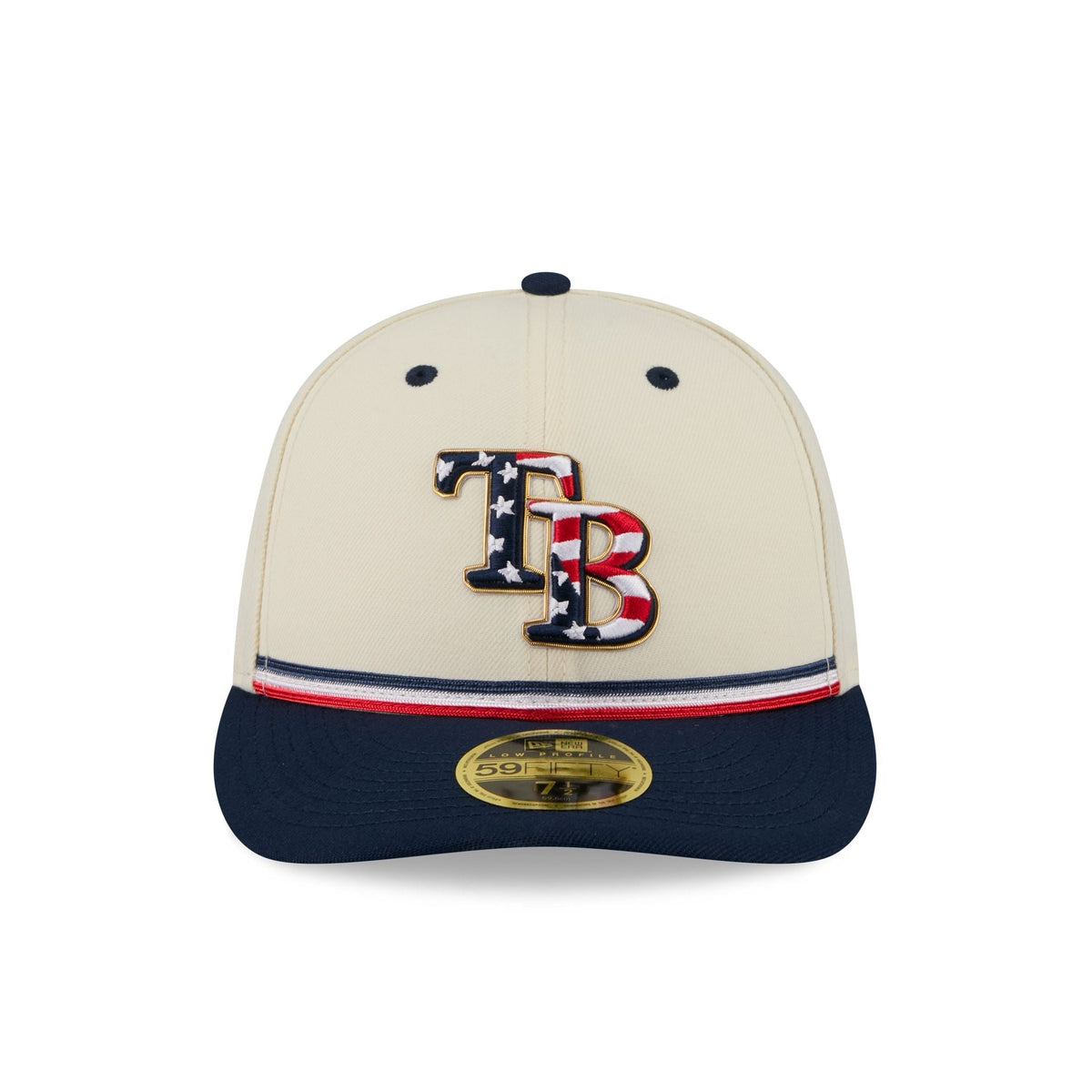 Tampa Bay Rays Independence Day 2026 Low Profile 59FIFTY Fitted Hat - Image 2