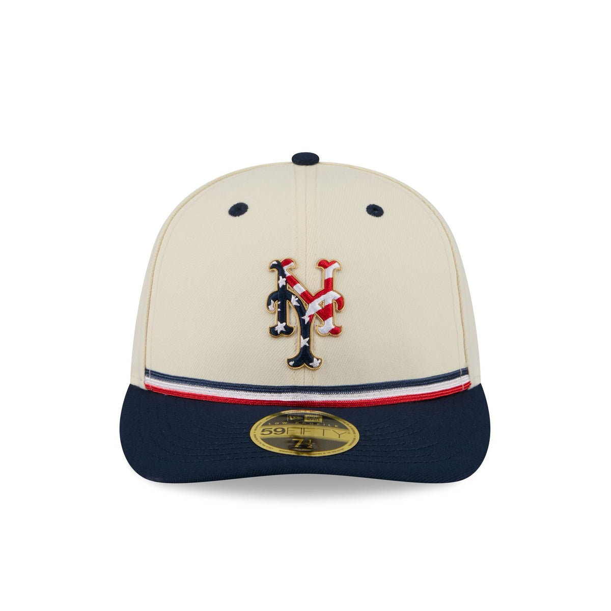 New York Mets Independence Day 2026 Low Profile 59FIFTY Fitted Hat - Image 2
