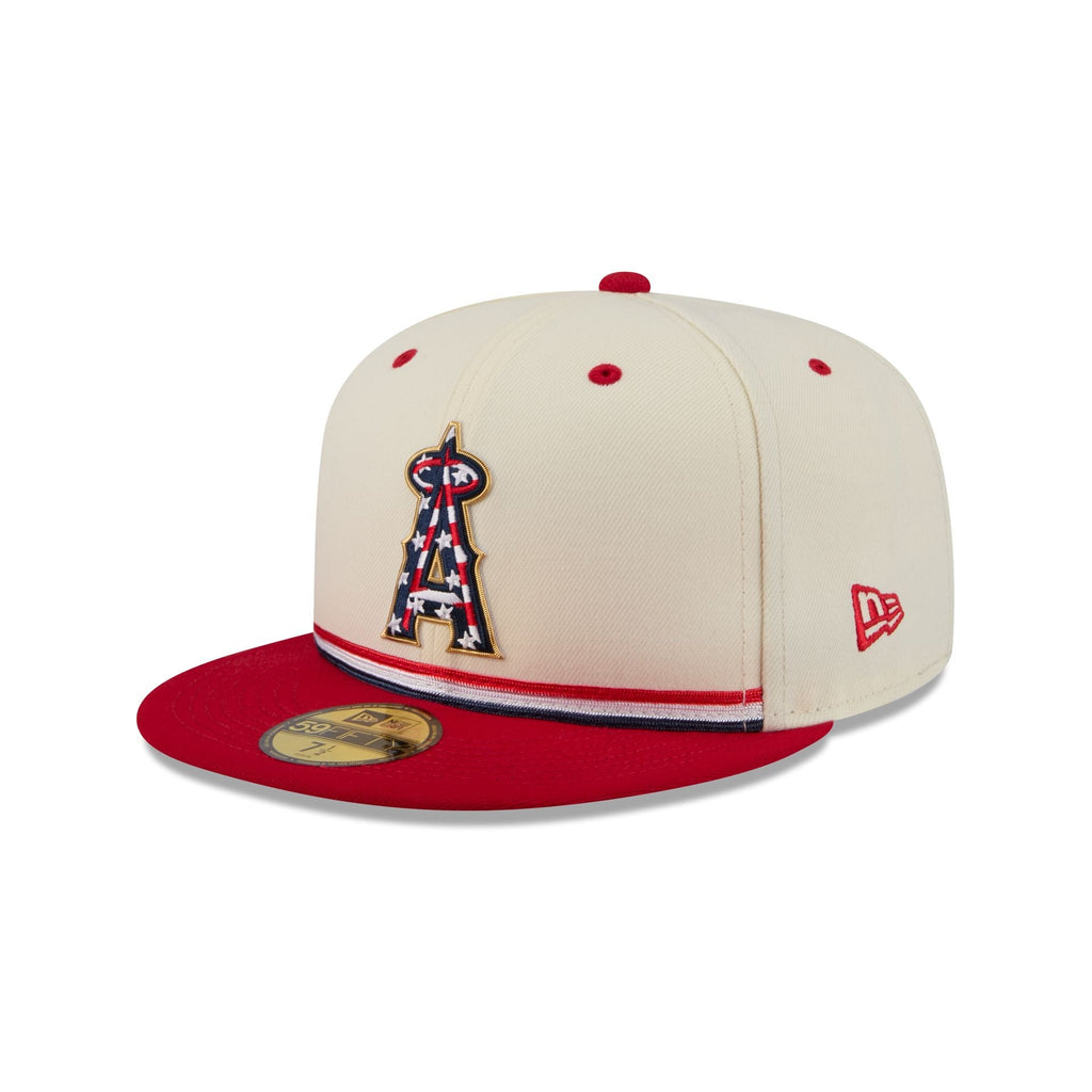 Los Angeles Angels Independence Day 2026 59FIFTY Fitted Hat - Image 3