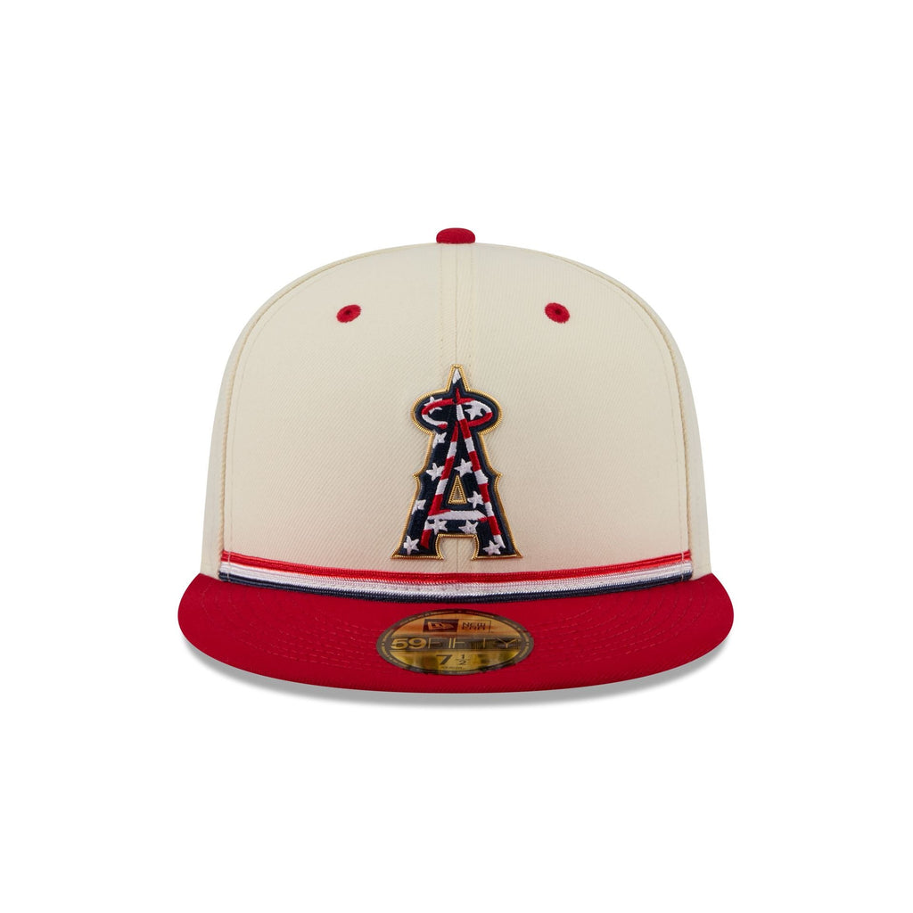 Los Angeles Angels Independence Day 2026 59FIFTY Fitted Hat - Image 2