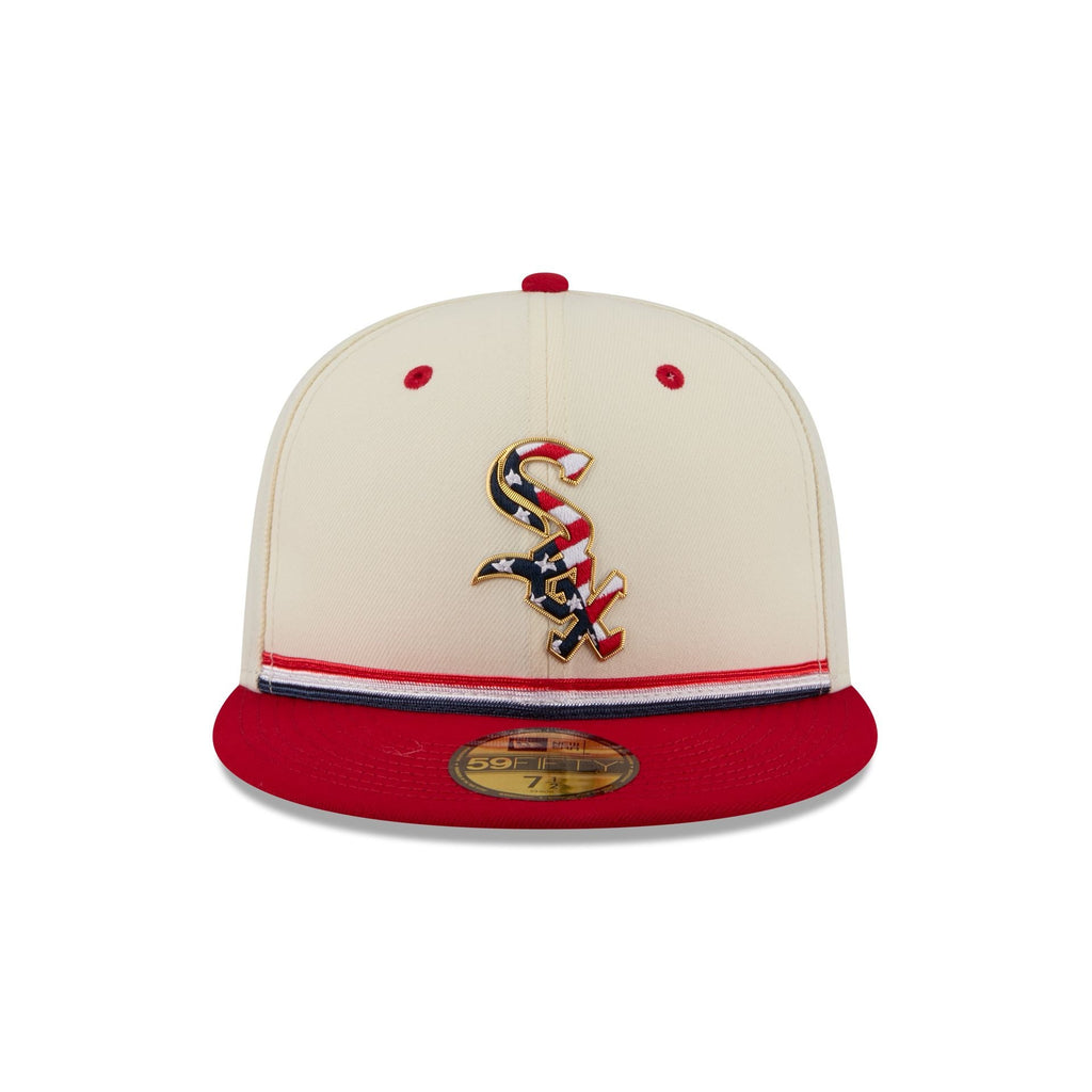 Chicago White Sox Independence Day 2026 59FIFTY Fitted Hat - Image 2
