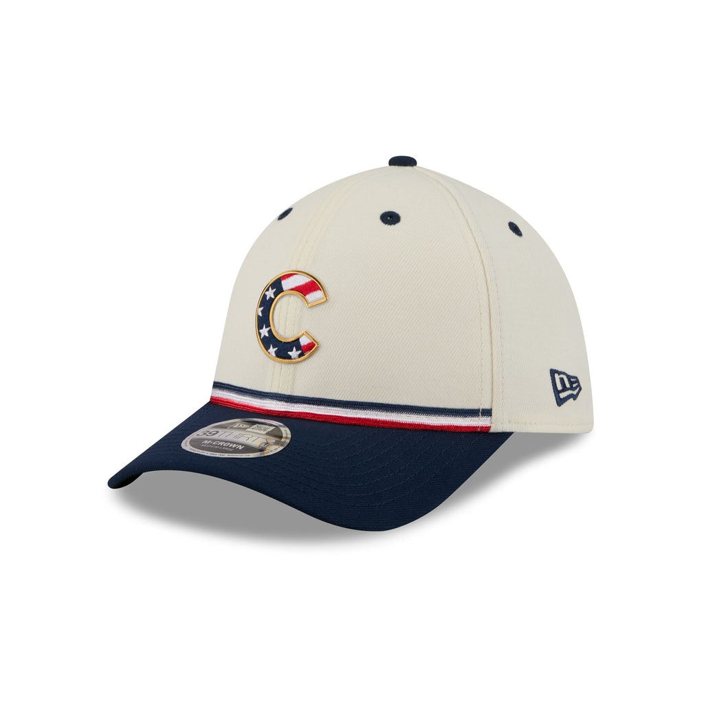 Chicago Cubs Independence Day 2026 39THIRTY M-Crown Stretch Fit Hat - Image 3