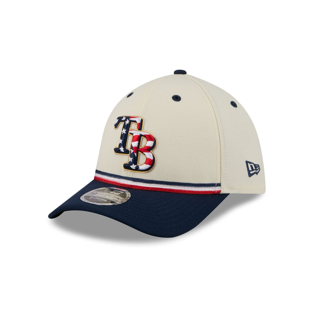 Tampa Bay Rays Independence Day 2026 39THIRTY M-Crown Stretch Fit Hat - Image 3