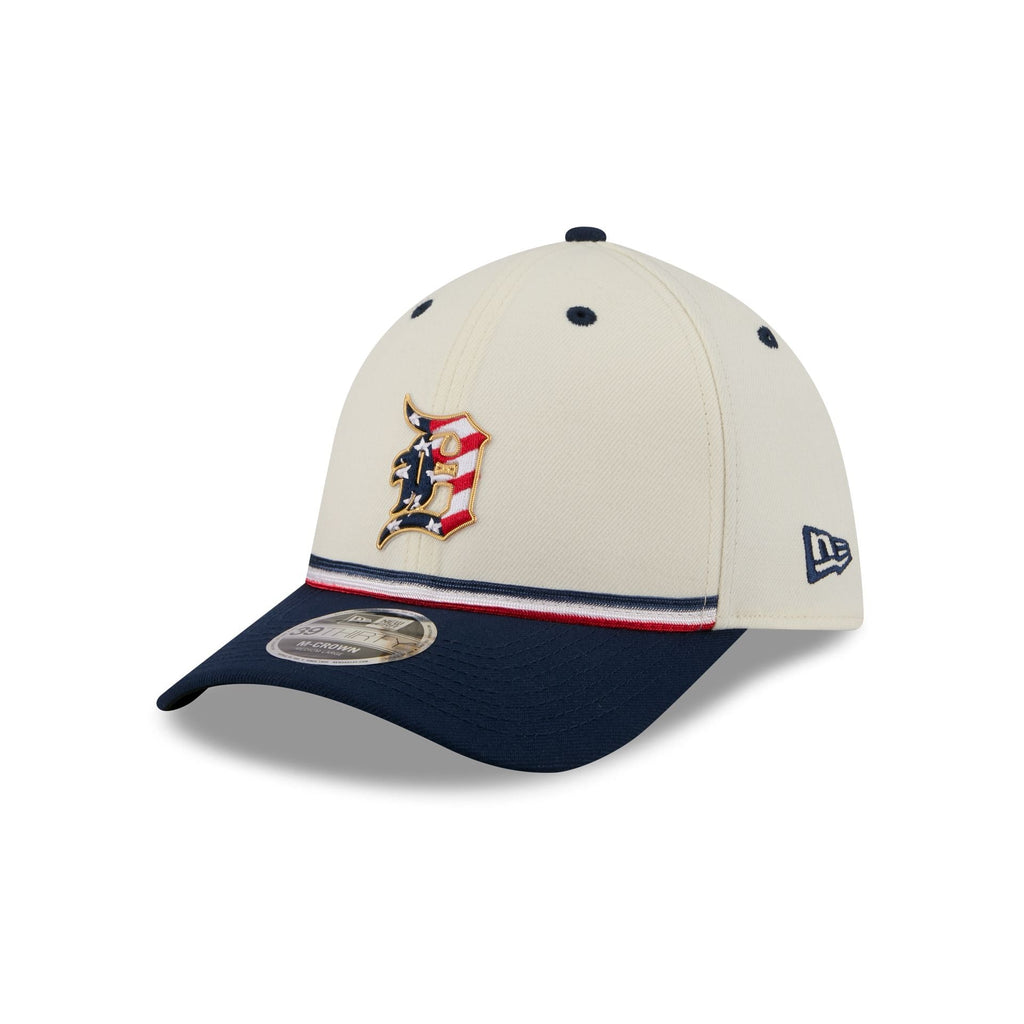 Detroit Tigers Independence Day 2026 39THIRTY M-Crown Stretch Fit Hat - Image 3