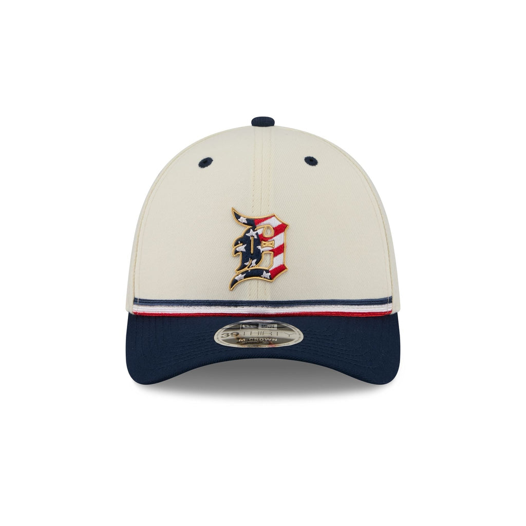 Detroit Tigers Independence Day 2026 39THIRTY M-Crown Stretch Fit Hat - Image 2