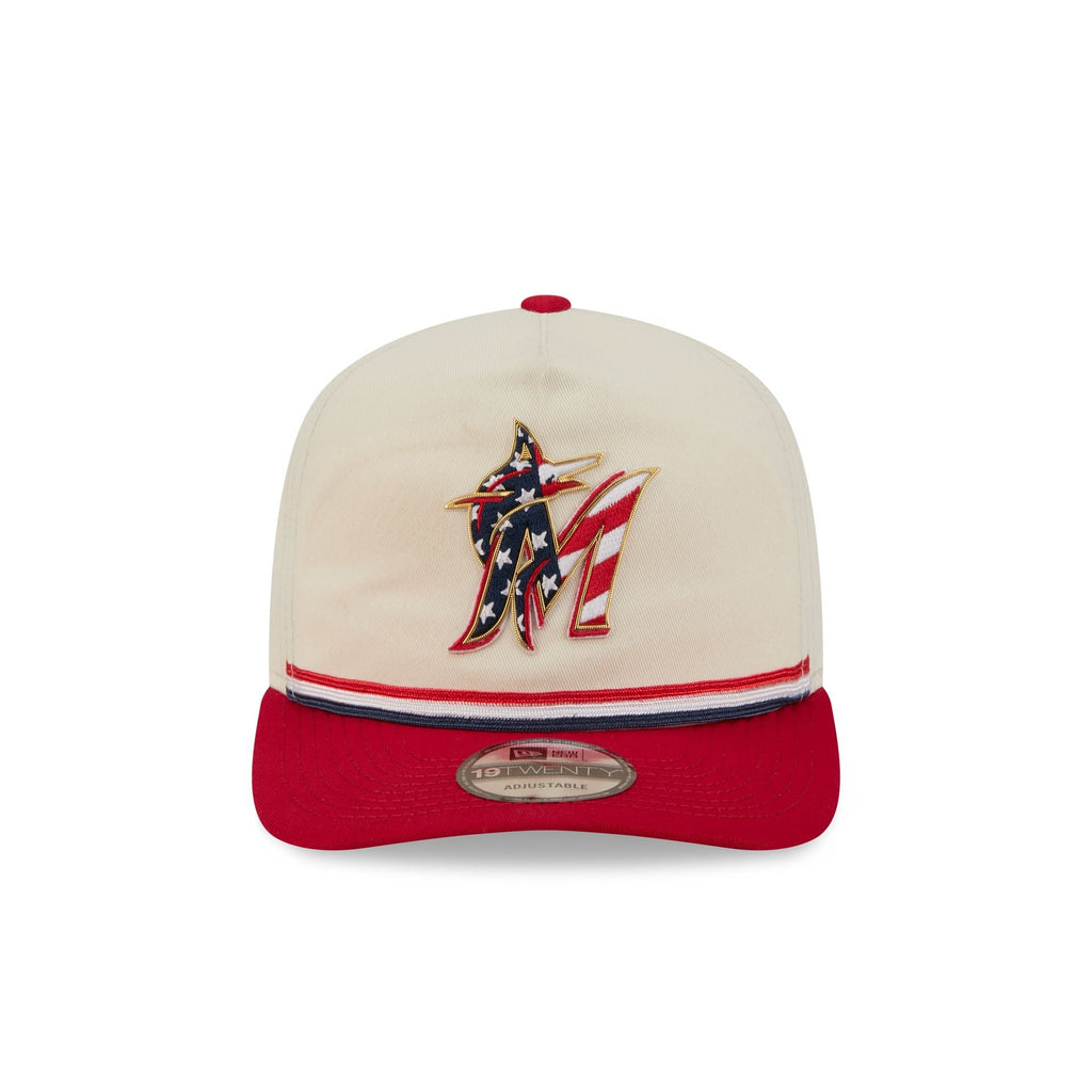 Miami Marlins Independence Day 2026 19TWENTY Snapback Hat - Image 2