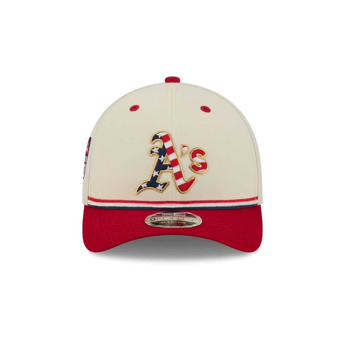 Athletics Independence Day 2026 9FORTY M-Crown Snapback Hat - Image 2