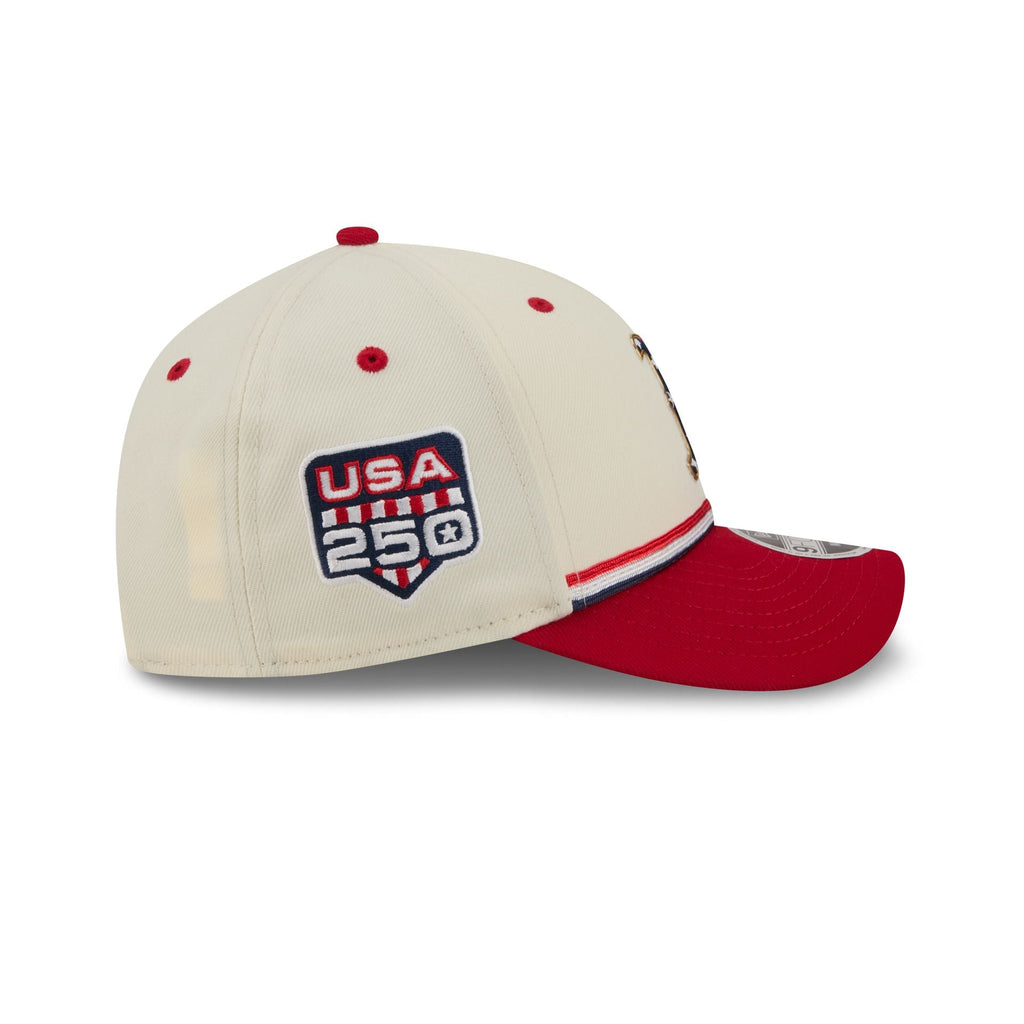 Boston Red Sox Independence Day 2026 9FORTY M-Crown Snapback Hat - Image 4