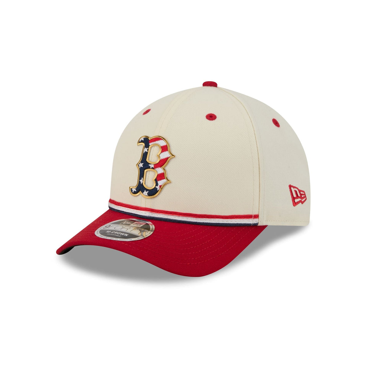 Boston Red Sox Independence Day 2026 9FORTY M-Crown Snapback Hat - Image 3