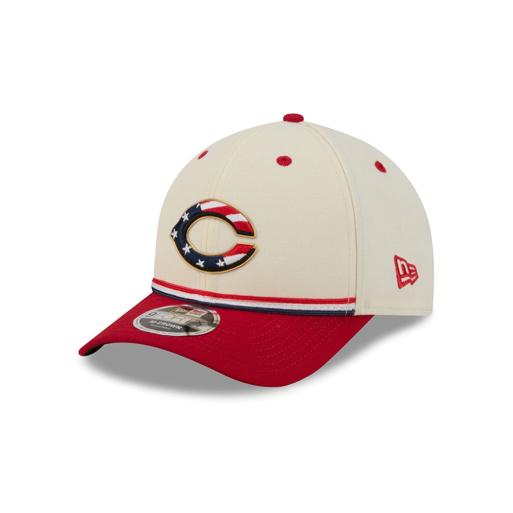 Cincinnati Reds Independence Day 2026 9FORTY M-Crown Snapback Hat - Image 3