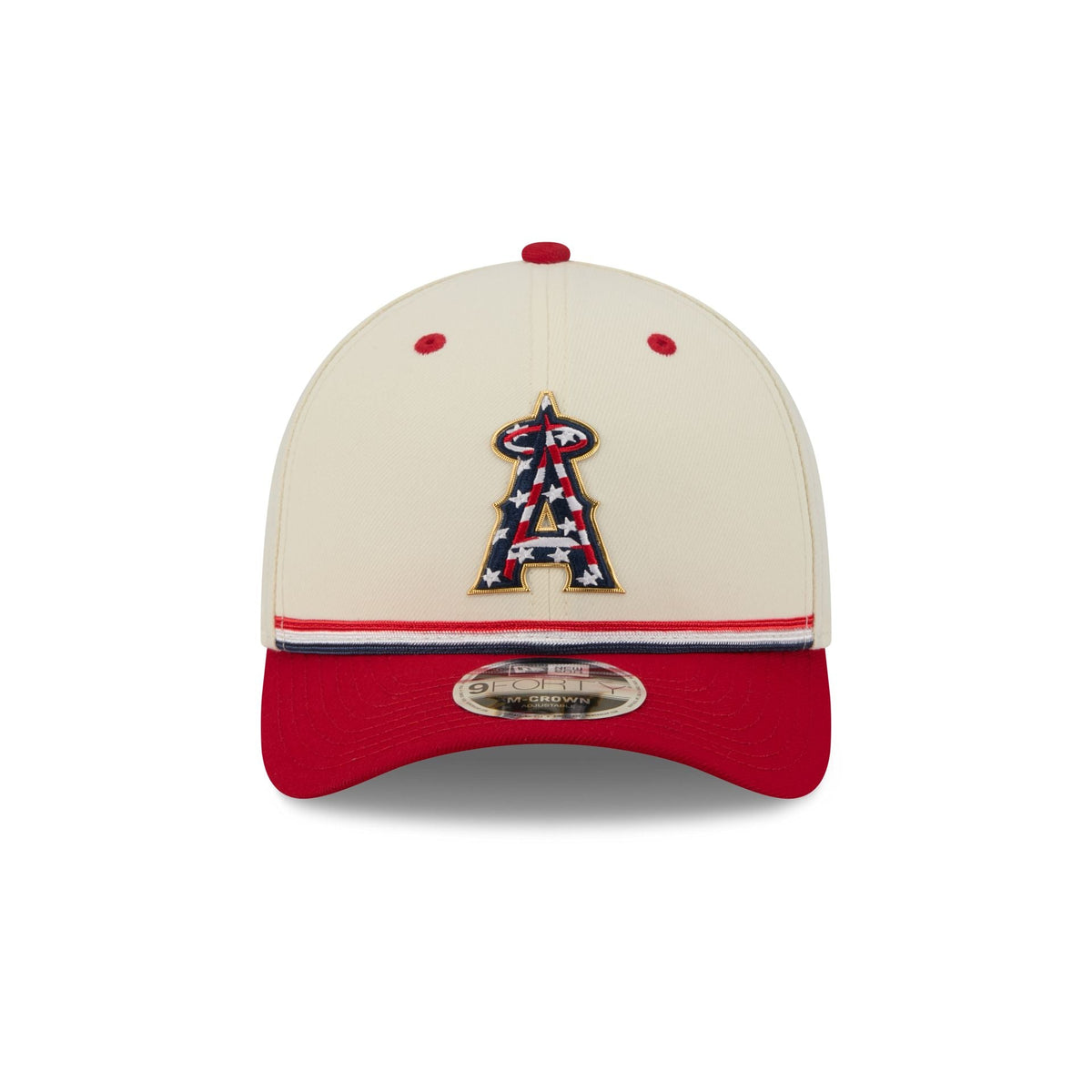 Los Angeles Angels Independence Day 2026 9FORTY M-Crown Snapback Hat - Image 2