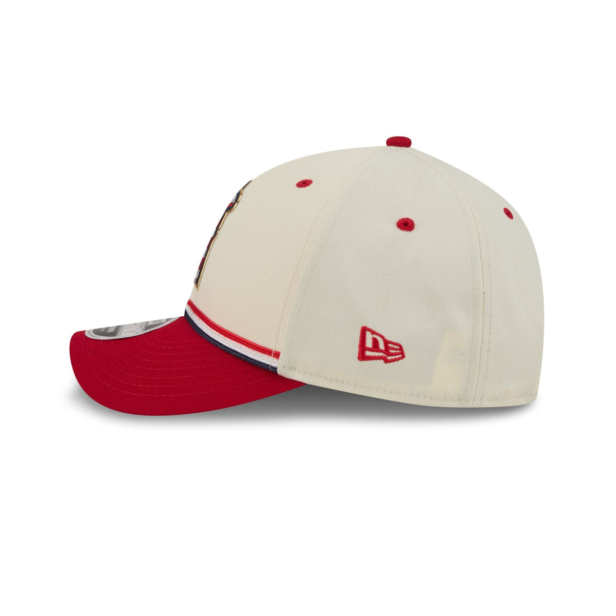 Los Angeles Angels Independence Day 2026 9FORTY M-Crown Snapback Hat - Image 5