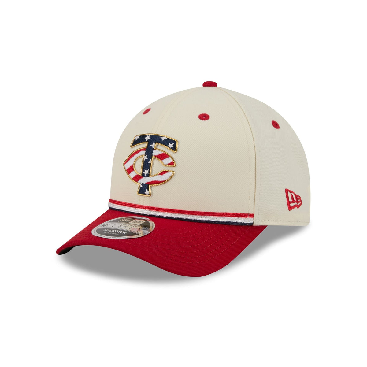 Minnesota Twins Independence Day 2026 9FORTY M-Crown Snapback Hat - Image 3