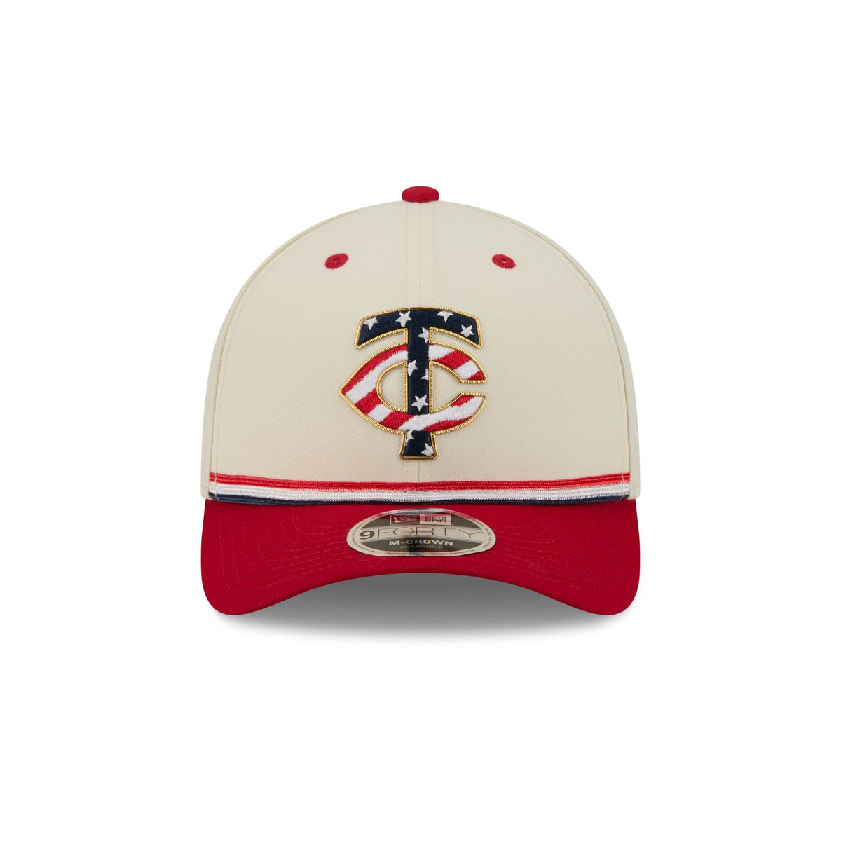 Minnesota Twins Independence Day 2026 9FORTY M-Crown Snapback Hat - Image 2