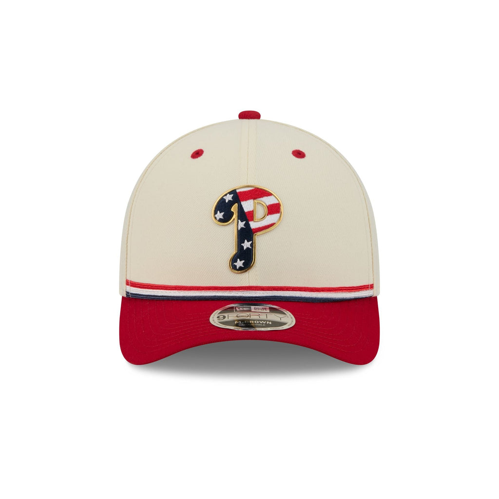Philadelphia Phillies Independence Day 2026 9FORTY M-Crown Snapback Hat - Image 2