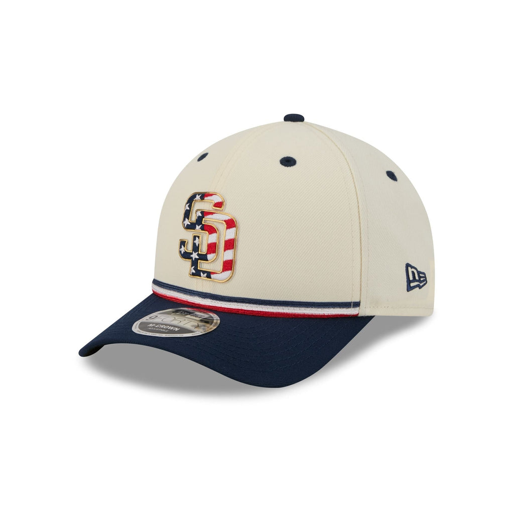 San Diego Padres Independence Day 2026 9FORTY M-Crown Snapback Hat - Image 3