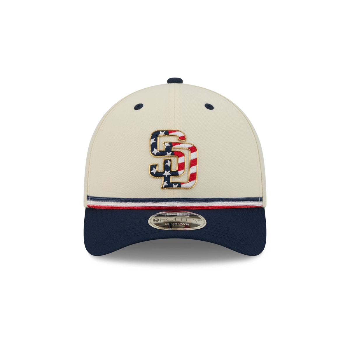 San Diego Padres Independence Day 2026 9FORTY M-Crown Snapback Hat - Image 2