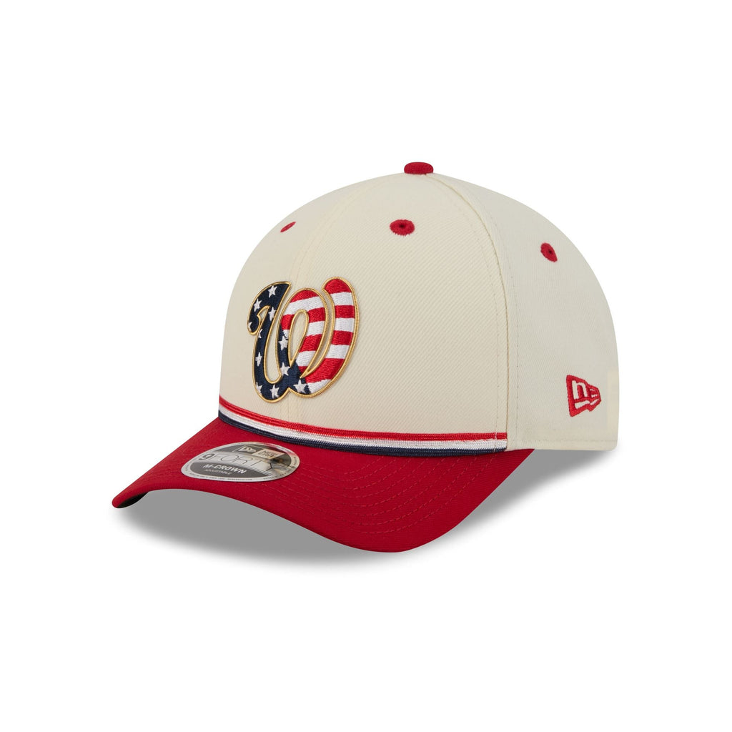 Washington Nationals Independence Day 2026 9FORTY M-Crown Snapback Hat - Image 3